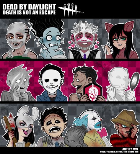 Art By Mw — Dead By Daylight The Killers With Cute