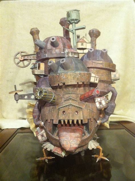 Any studio ghibli movie is amazing! Howl's Moving Castle in Shockingly Good Papercraft Form