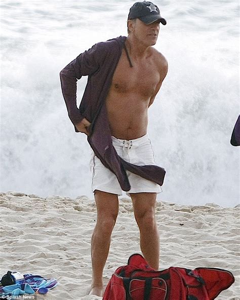 Bruce Springsteen 64 Shows Off His Toned Physique On The Beach In