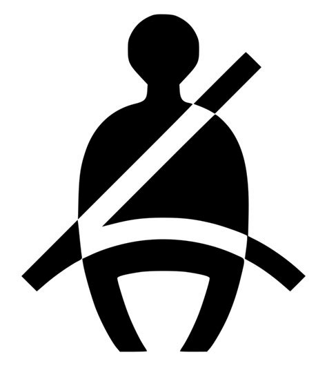 Safety Icon Png Car Seat Belt Sign Clip Art Library
