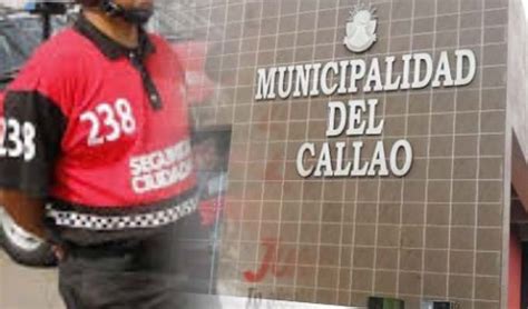 Municipalidad Del Callao Serenos Fantasmas