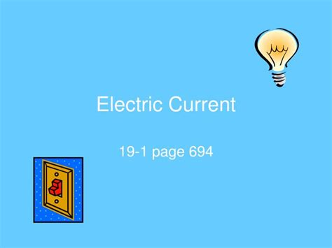 PPT - Electric Current PowerPoint Presentation, free download - ID:5763383