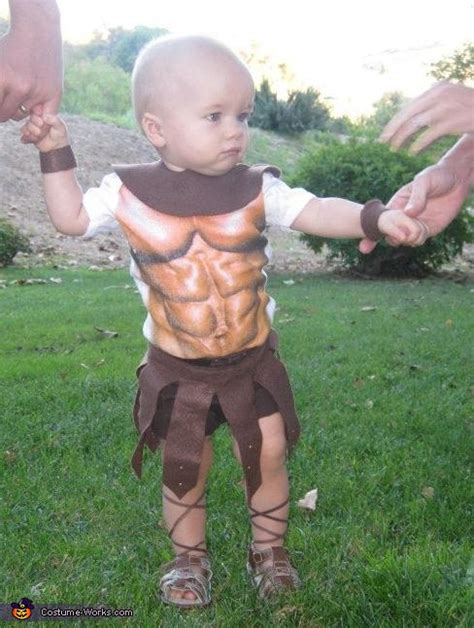 More images for black kid with abs » Homemade Spartacus Costume