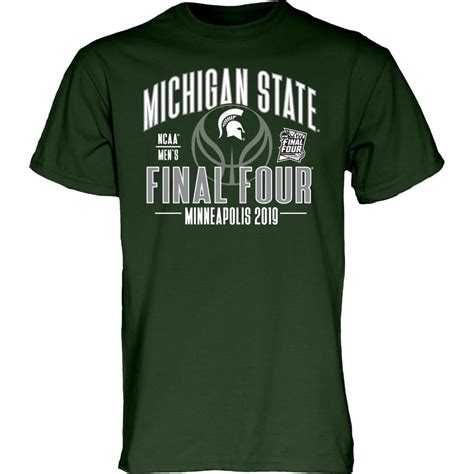 Msu Michigan State Spartans 2019 Final Four T Shirt Alumni Hall