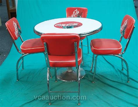 Best match ending newest most bids. Coca Cola 50's Diner Style Table & 4 Chairs