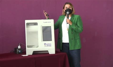 Presenta Ceepac Urna Electr Nica Para Proceso Electoral Noticias De