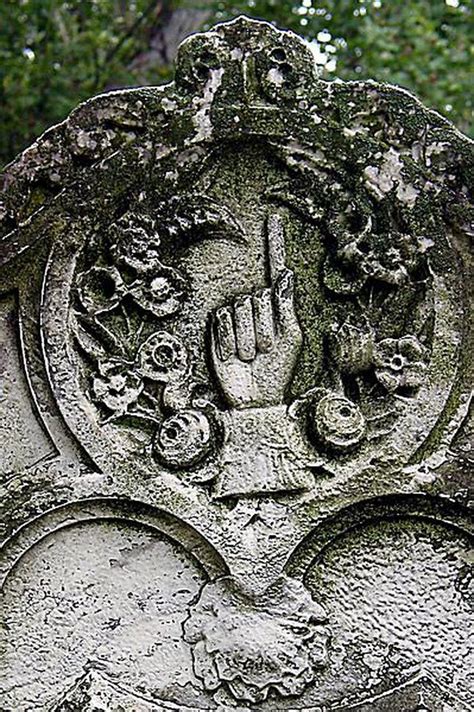 The Meanings Of Common Tombstone Symbols And Icons Hands Pointing