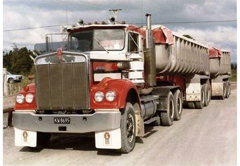 Kenworth W924 With Dommet Fruehauf Semi Trailer And Trailer Of Mike