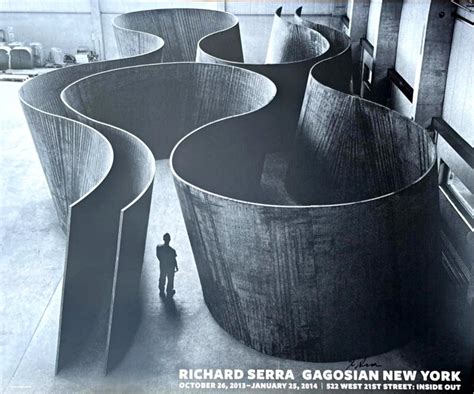 Richard Serra Inside Out Hand Signed At 1stdibs