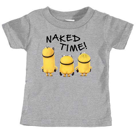 Minions Naked Time DB Custom Prints Personalized Gifts Decor And Apparel