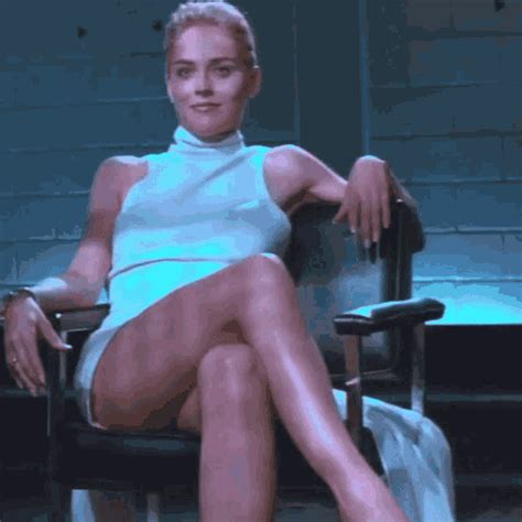 Sharon Stone Basic Instinct Leg Crossing