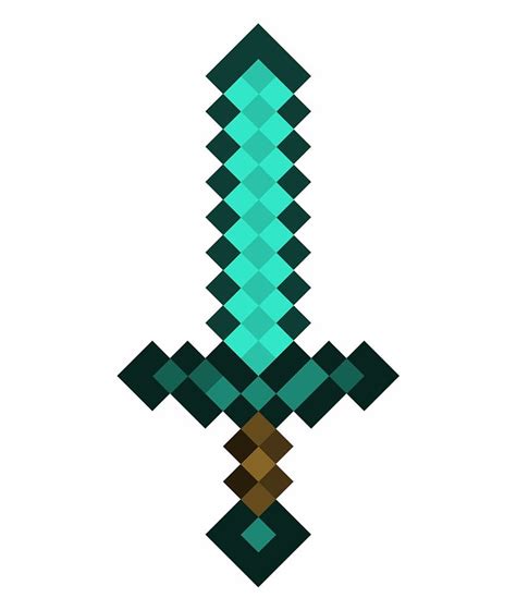 Diamond Sword Espada De Hierro De Minecraft Fondo De Pantalla Del