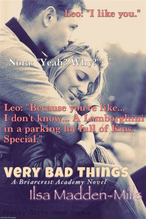 4 Shining Stars For Very Bad Things By Ilsa Madden Mills I Love This Book I Love Nora