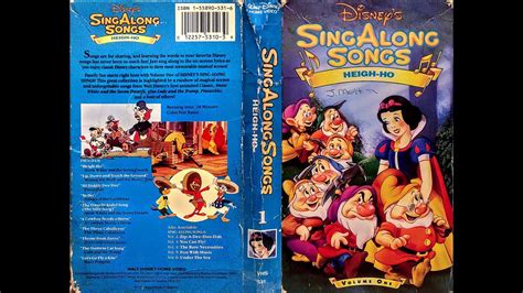 The series launched in 1986. Closing to Disney's Sing Along Songs - Heigh Ho 1990 VHS - YouTube