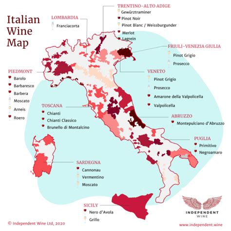 The Complete Guide To Italian Wine With Maps And Tasting Notes