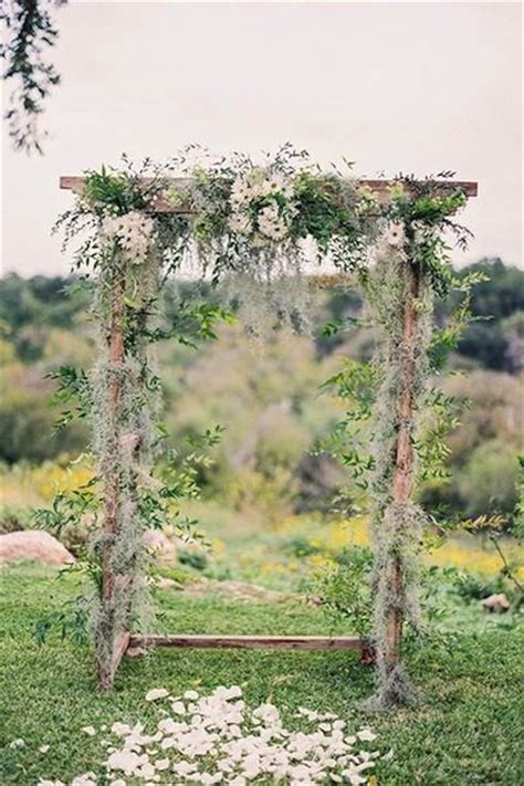 Figure out your design, buy vases and floral supplies, practice, buy your wedding flowers right before the wedding, put centerpieces together, and have enough space in a vehicle to transport. 11 Beautiful DIY Wedding Arches - | Outdoor wedding ...