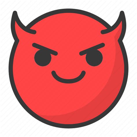 Demon Smile Png Demon Clipart Devil Emoji Demon Devil Emoji