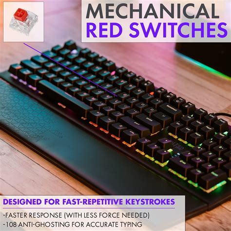 Buy Tilted Nation Rgb Keyboard Gaming Mechanical Keyboard With Volume