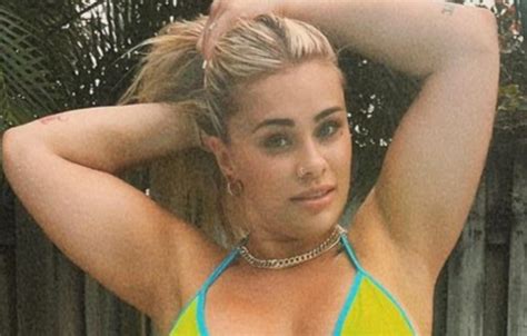 Paige Vanzant Turns On The Heat On Ig By Showing Off Underboobs In Colorful Bikini Unmuted