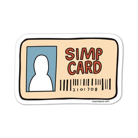 Simp Card Arthur Cartoon Meme Vinyl Die Cut Waterproof Sticker Etsy