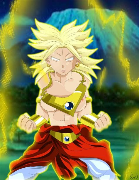 Pin By Son Zycon On Female Broly Dbz Characters Female Broly