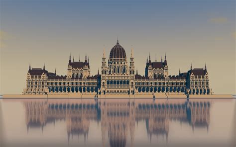 Orszaghaz Hungarian Parliament Building Minecraft Map