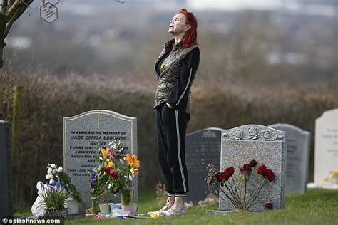 Jade Goodys Mother Jackiey Budden Looks Reflective As She Visits Her