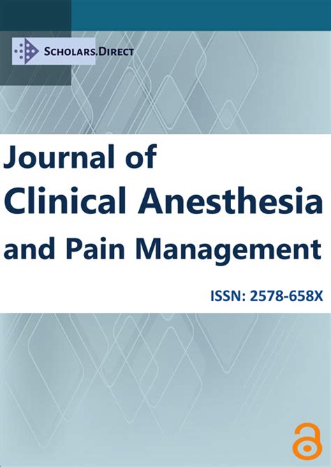 Journal Of Clinical Anesthesia And Pain Management Editorial Board
