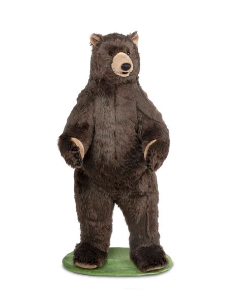 Melissa And Doug Grizzly Bear Plush Doll In 2020 Bear Plush Grizzly