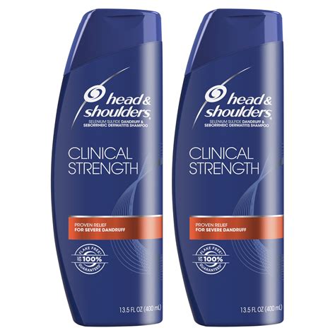 Head And Shoulders Clinical Strength Shampoo 135 Fl Oz Twin Pack