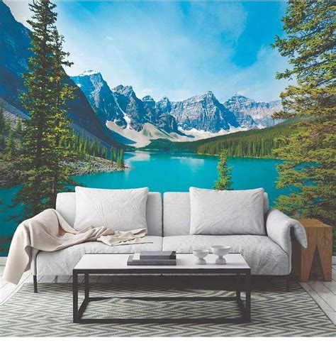 Brewster Home Fashions Lake Moraine Wall Mural And Reviews All Wall