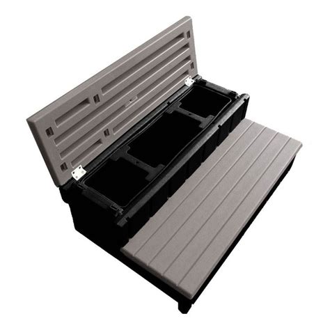 Leisure Accents 36 Deck Patio Spa Hot Tub Storage Compartment Steps 6 Pack Hot Tub
