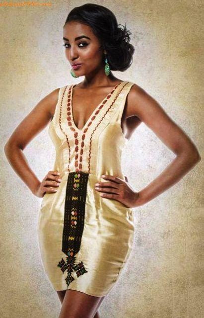 Ethiopian Modern Traditional Dress Vlr Eng Br
