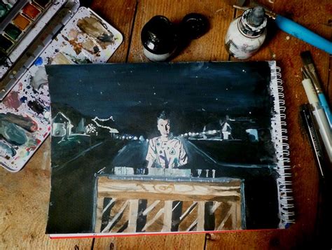 Tyler joseph rockin his signature uke & floral robe. Original Watercolor Twenty One Pilots Tyler Joseph ...