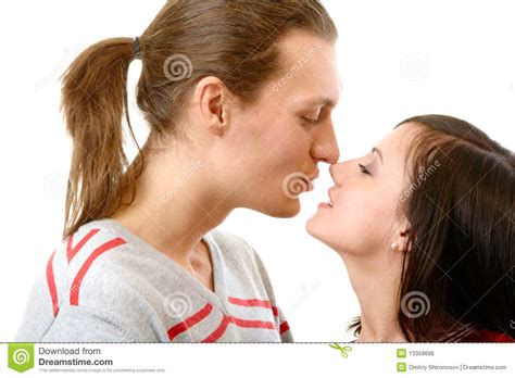 Kissing Royalty Free Stock Image Image 13358666