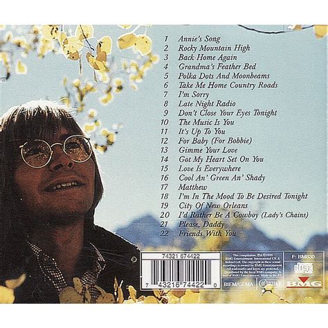 The Very Best Of By John Denver Cd With Quaddo Ref1224253238