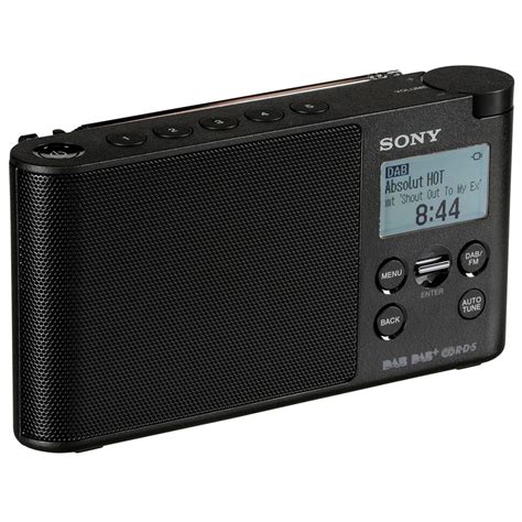 Sony Xdr S41d Dabdab Plus Portable Radio Black Techinn