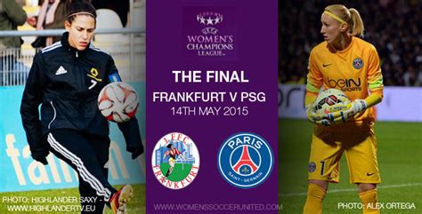 1.FFC Frankfurt v Paris Saint Germain  UEFA Women's Champions League