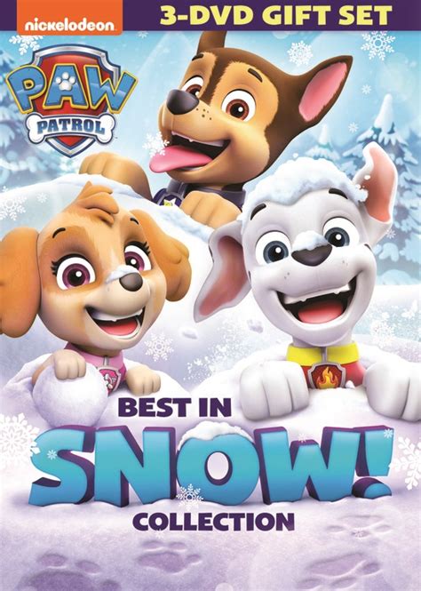 Paw Patrol Best In Snow Dvd Best Buy