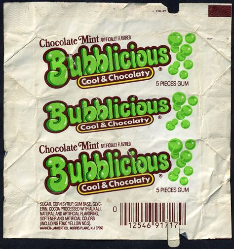 Chocolate Mint Bubblicious Cool And Chocolaty Bubble Gum Flickr