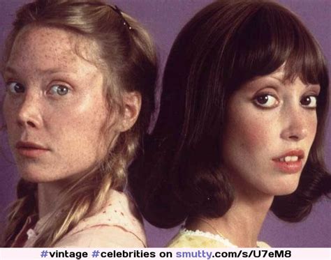 Actresses Sissy Spacek And Shelley Duvall Giving The Sexy Look This