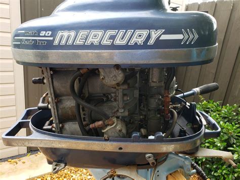1956 Kiekhaefer Mercury Mark 30 Turbo Four Vintage Outboard For Sale In