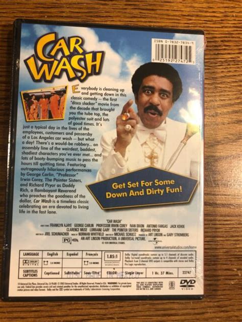 Car Wash Dvd Richard Pryor George Carlin Brand New Sealed Comedy 1976