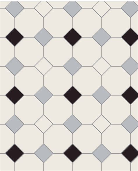 Original Style Victorian Floor Tiles Chesterfield Pattern