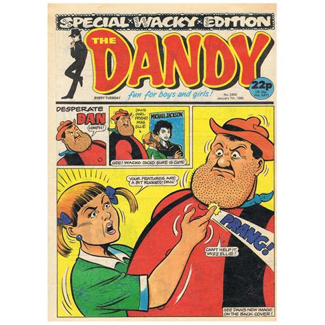 7th January 1989 Buy Now The Dandy Comic Issue 2459