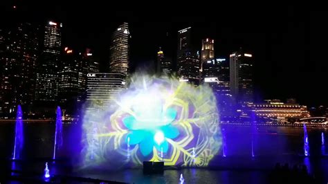Spectra Marina Bay Sands Light And Water Show 2017 Full Youtube