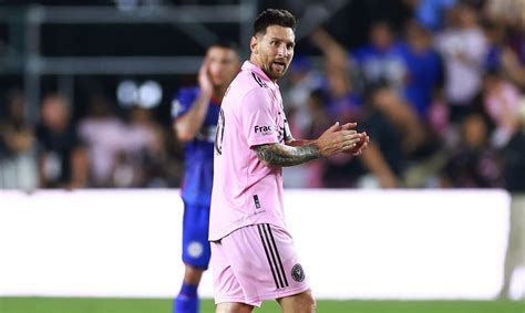 ¡uno Más Leo Messi Cerró La Goleada Del Inter Miami Contra El