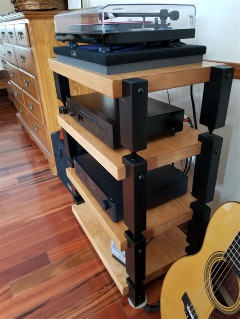 Timbernation 4 Shelf Maple Stack Rack For Sale Audiogon Hifi