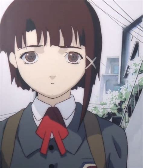 Lain Iwakura Serial Experiments Lain Anime Lie Aesthetic Art