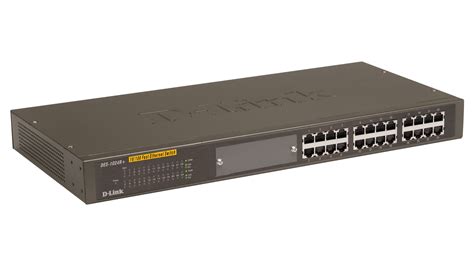 Des 1024r 24 Port Fast Ethernet Unmanaged Switch With Open Slot D